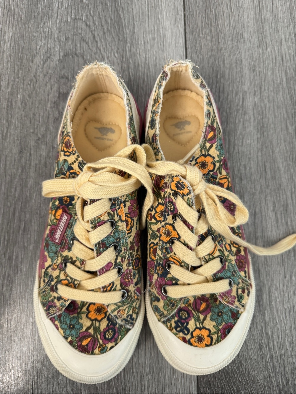 Rocketdog Floral Fashion Women’s Sneakers Size 7 - Picture 4 of 9